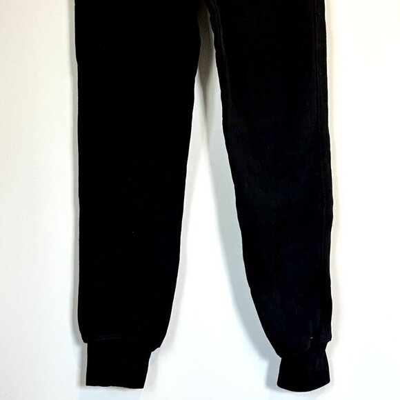NWT Good American Good Waist Jogger Sweatpant in Black - Size 1 (Small) - Picture 4 of 8